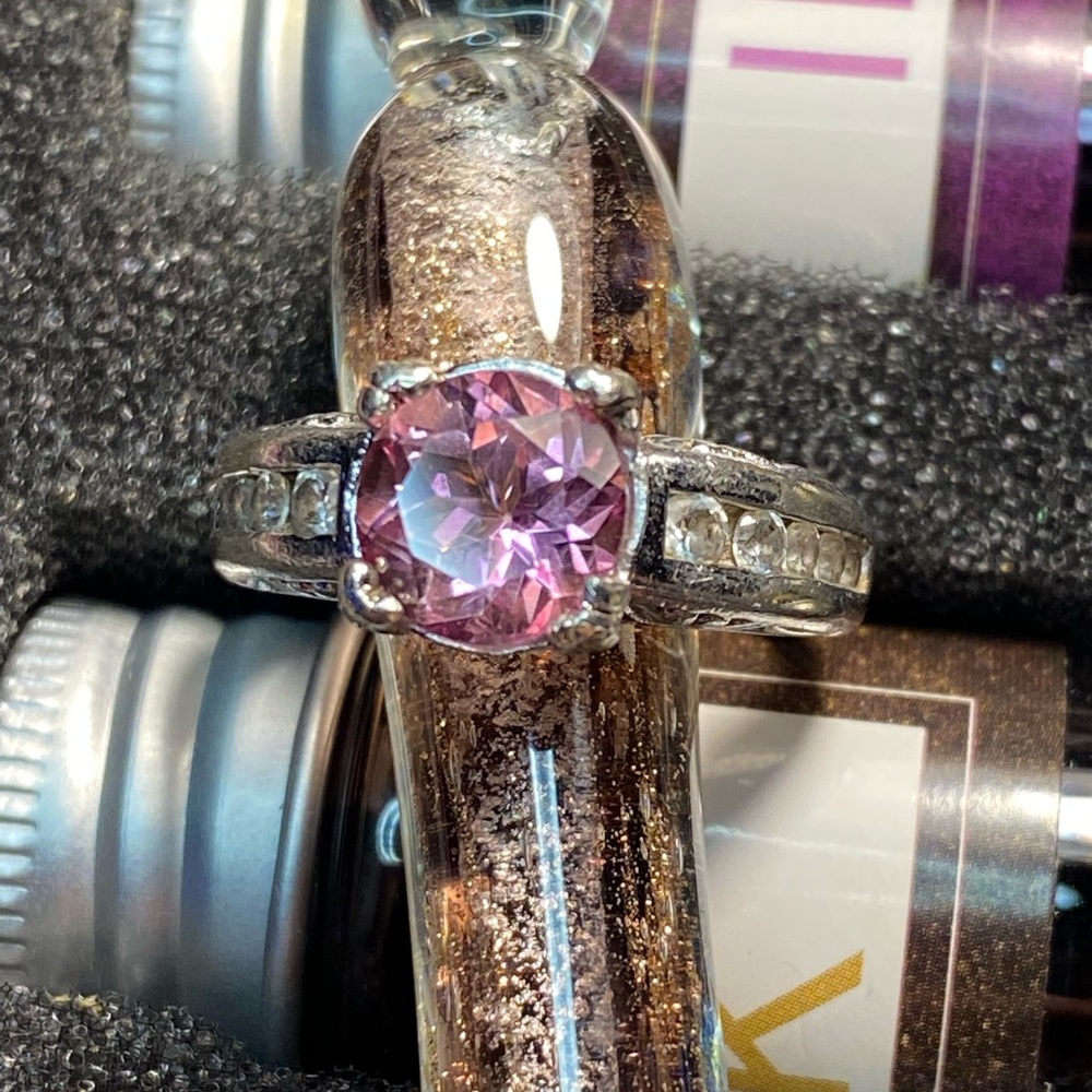 Pink Tourmaline Ring